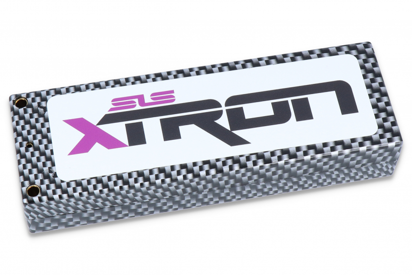 SLS XTRON 5000mAh 2S1P 7,4V 30C/60C  Hardcase Steckkontakte