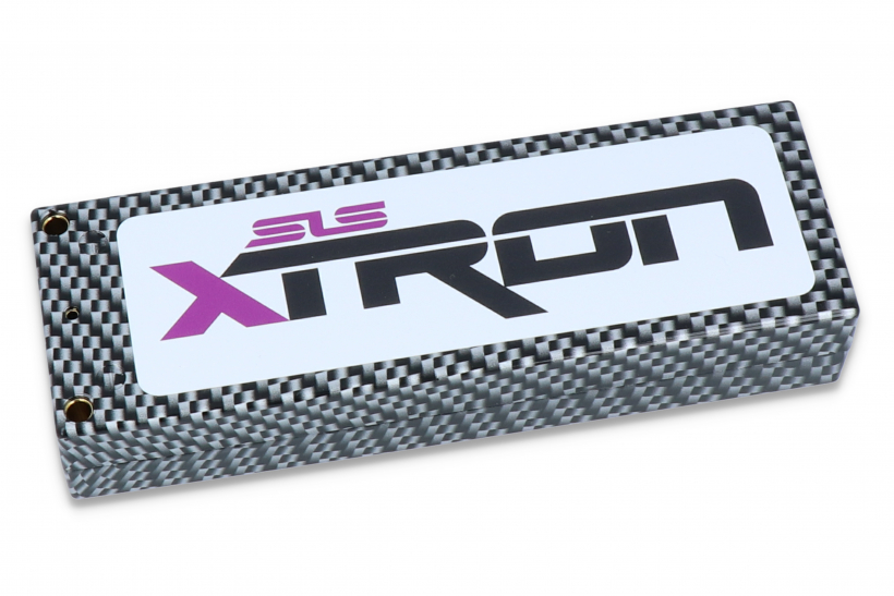 SLS XTRON 6000mAh 2S1P 7,4V 35C/70C  Hardcase Steckkontakte