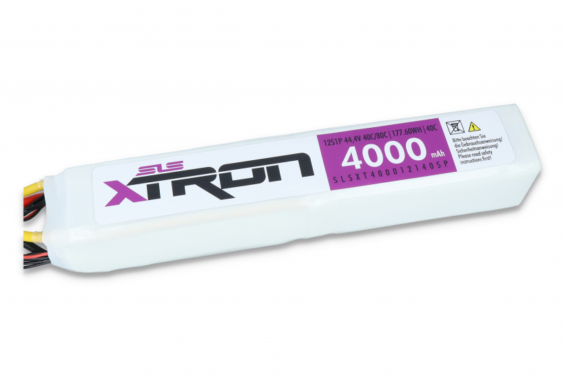 SLS XTRON 4000mAh 12S1P 44,4V 40C/80C SPLIT