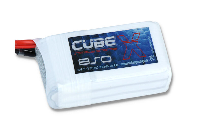 SLS X-CUBE 850mAh 3S1P 11,1V 30C/60C