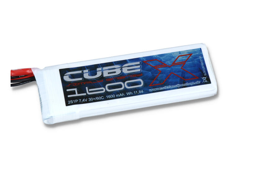 SLS X-CUBE 1600mAh 2S1P 7,4V 30C/60C