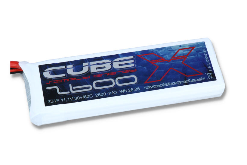 SLS X-CUBE 2600mAh 3S1P 11,1V 30C/60C