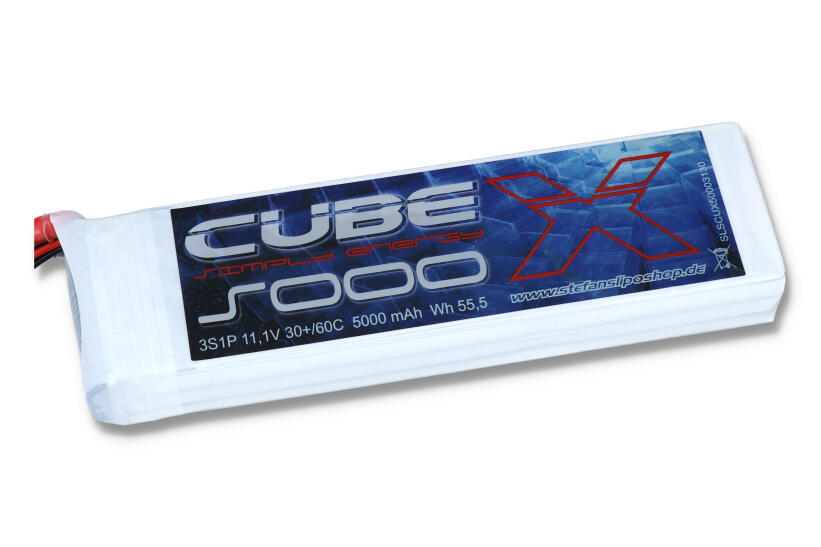 SLS X-CUBE 5000mAh 3S1P 11,1V 30C/60C