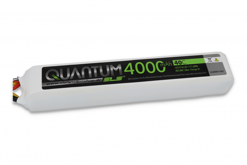 SLS Quantum 4000mAh 12S1P 44,4V 40C/80C SPLIT