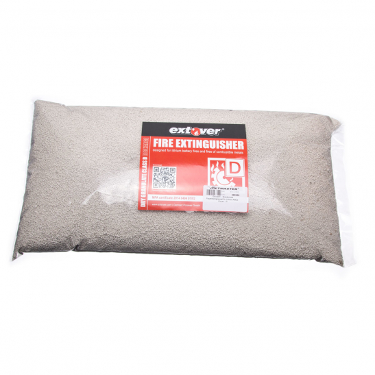 Extover® - fire protection fire extinguishing granulate for lithium batteries - pillow - 5l Extover® - fire protection fire extinguishing granulate for lithium batteries - pillow - 5l
