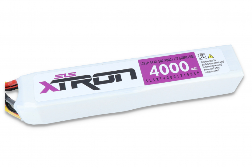 SLS XTRON 4000mAh 12S1P 44,4V 50C/100C SPLIT