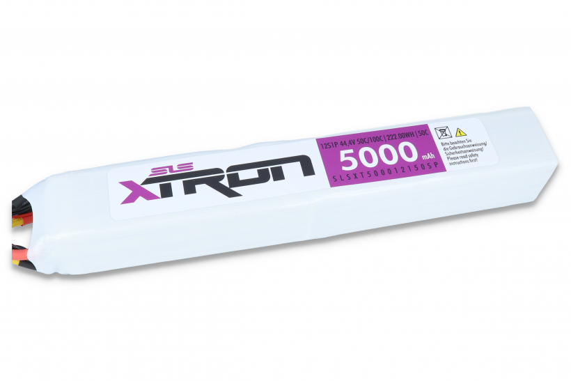 SLS XTRON 5000mAh 12S1P 44,4V 50C/100C SPLIT