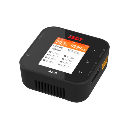 ISDT SMART CHARGER Q8 - 500W, 20A, 8S Lipo ISDT SMART CHARGER Q8 - 500W, 20A, 8S Lipo