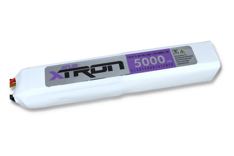 SLS XTRON 5000mAh 12S1P 44,4V 50C/100C SPLIT